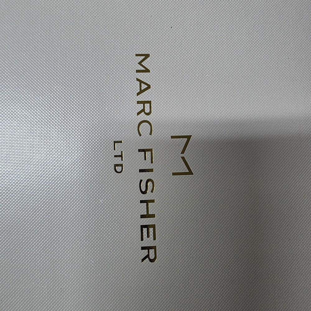 Marc Fisher White Textured Bag